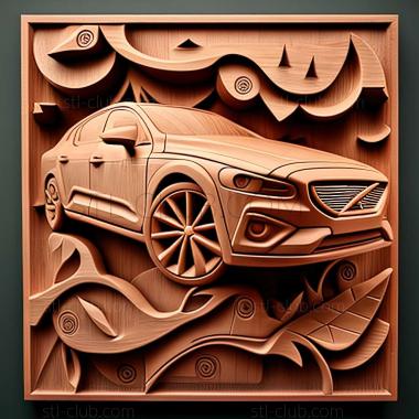 3D модель Volvo V60 (STL)